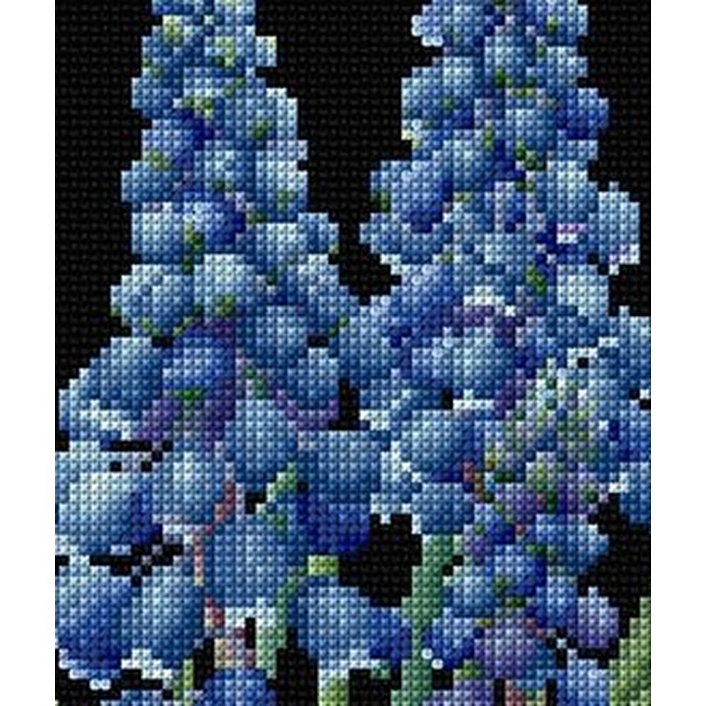 Thea Gouverneur  443-05  Muscari  kit point de croix