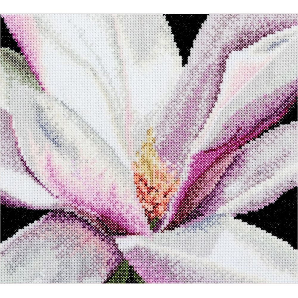 Thea Gouverneur 495  kit point de croix compté  Magnolia