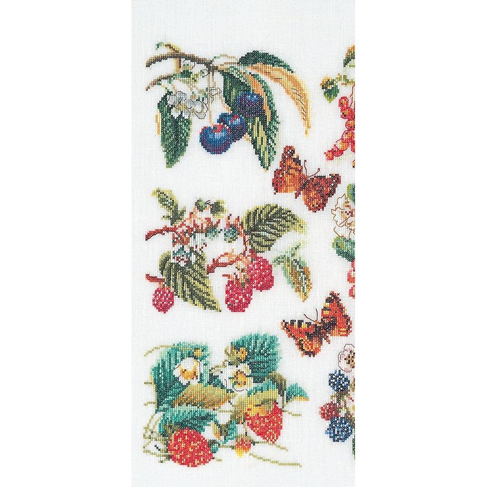 Thea Gouverneur 3021  kit point de croix compté  Fruits rouge