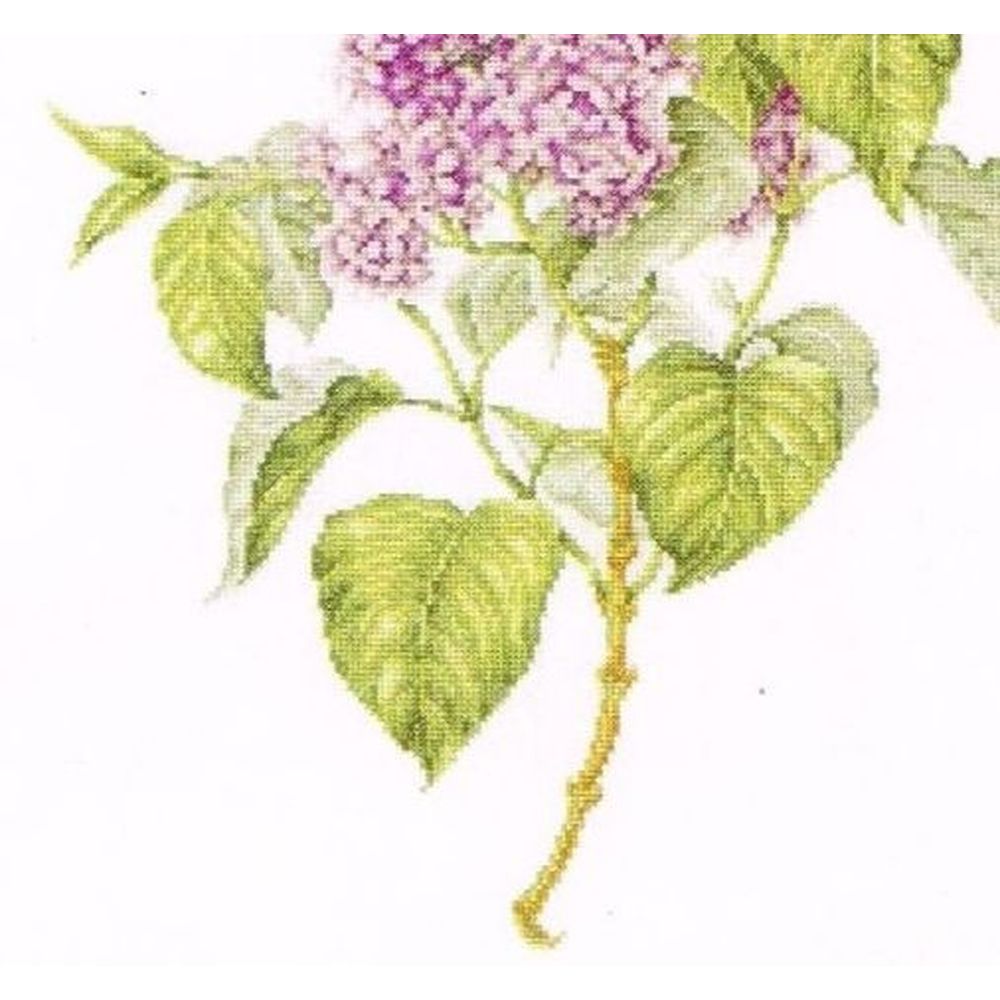 Thea Gouverneur 588  kit point croix  Lilas  détaillé