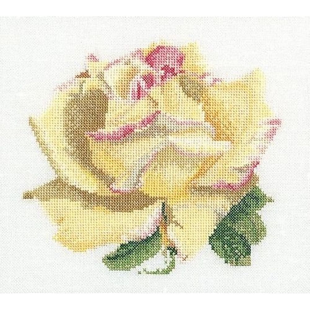 Thea Gouverneur 3076  Kit point de croix compté  Rose