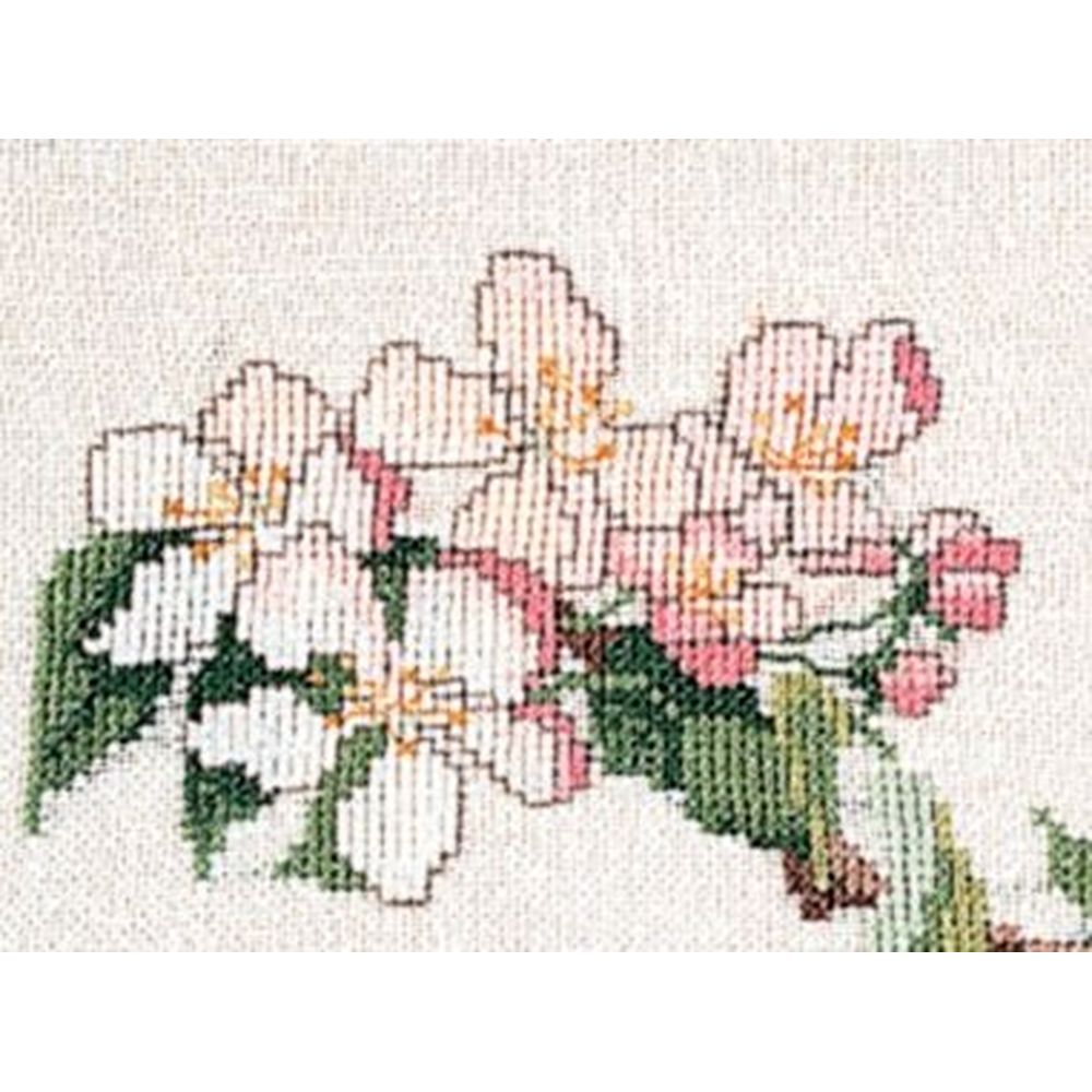 Thea Gouverneur 1048 kit point croix compté Fleurs de pommier