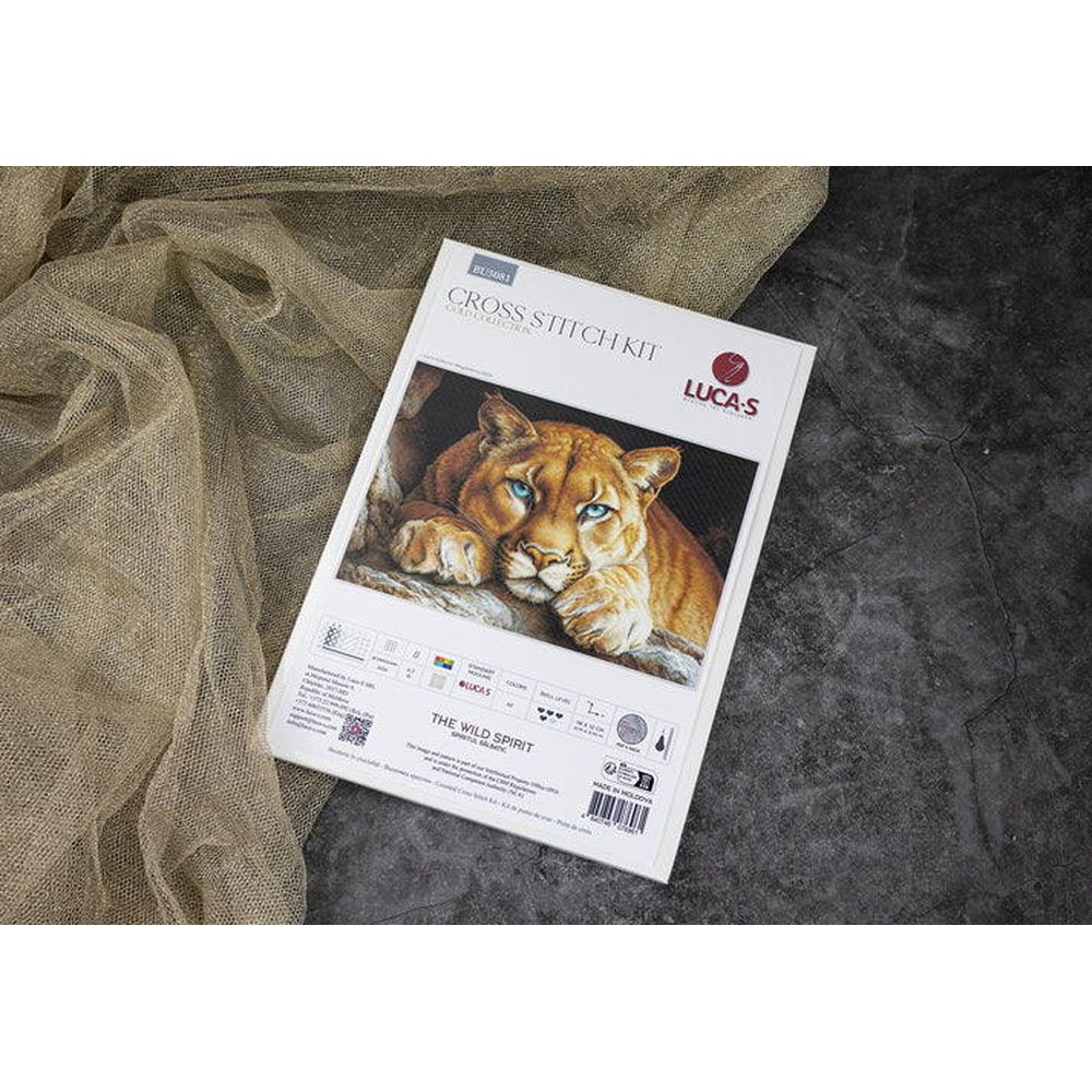 Luca-S BU5081  kit de broderie  esprit sauvage