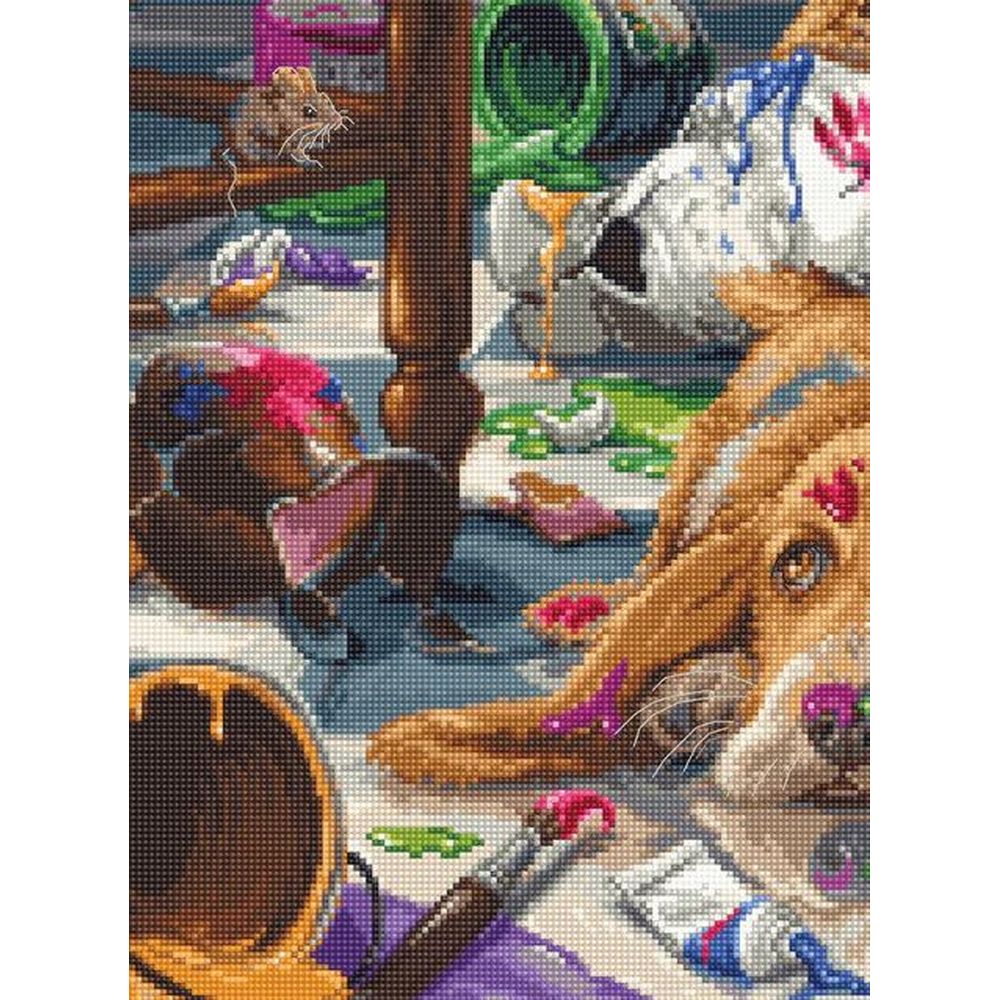 Luca-S B2421  kit de broderie  Picasso