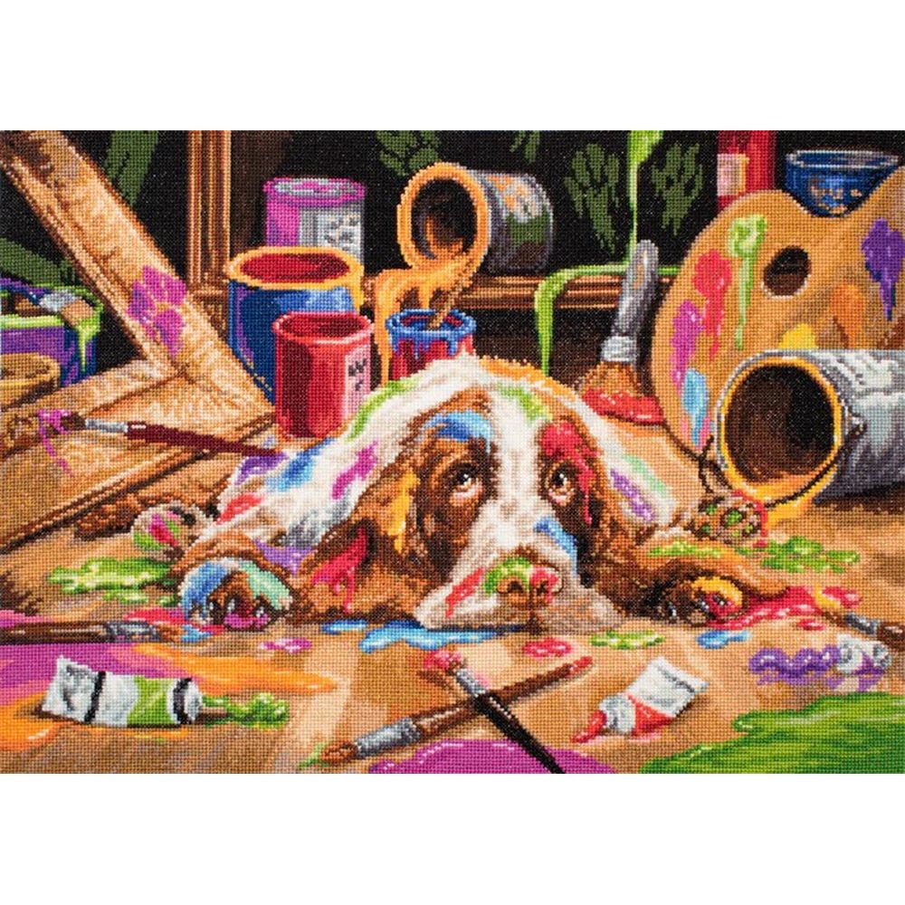 Luca-S B2415  kit point croix  Puppy Picasso