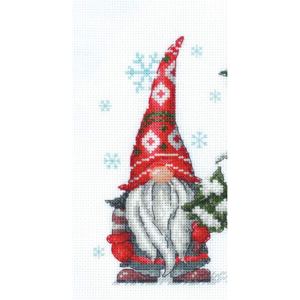 Riolis 2171  kit point croix  détaillé  Gnomes