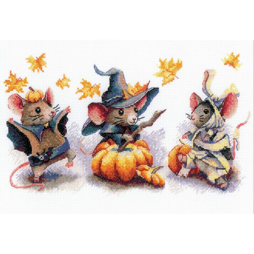 Riolis 2241  kit point de croix  Trio de souris