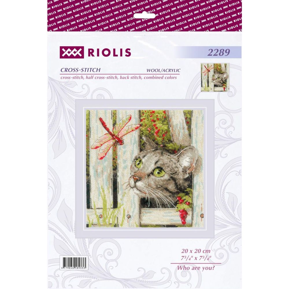 Riolis 2289  kit de broderie  Qui es tu