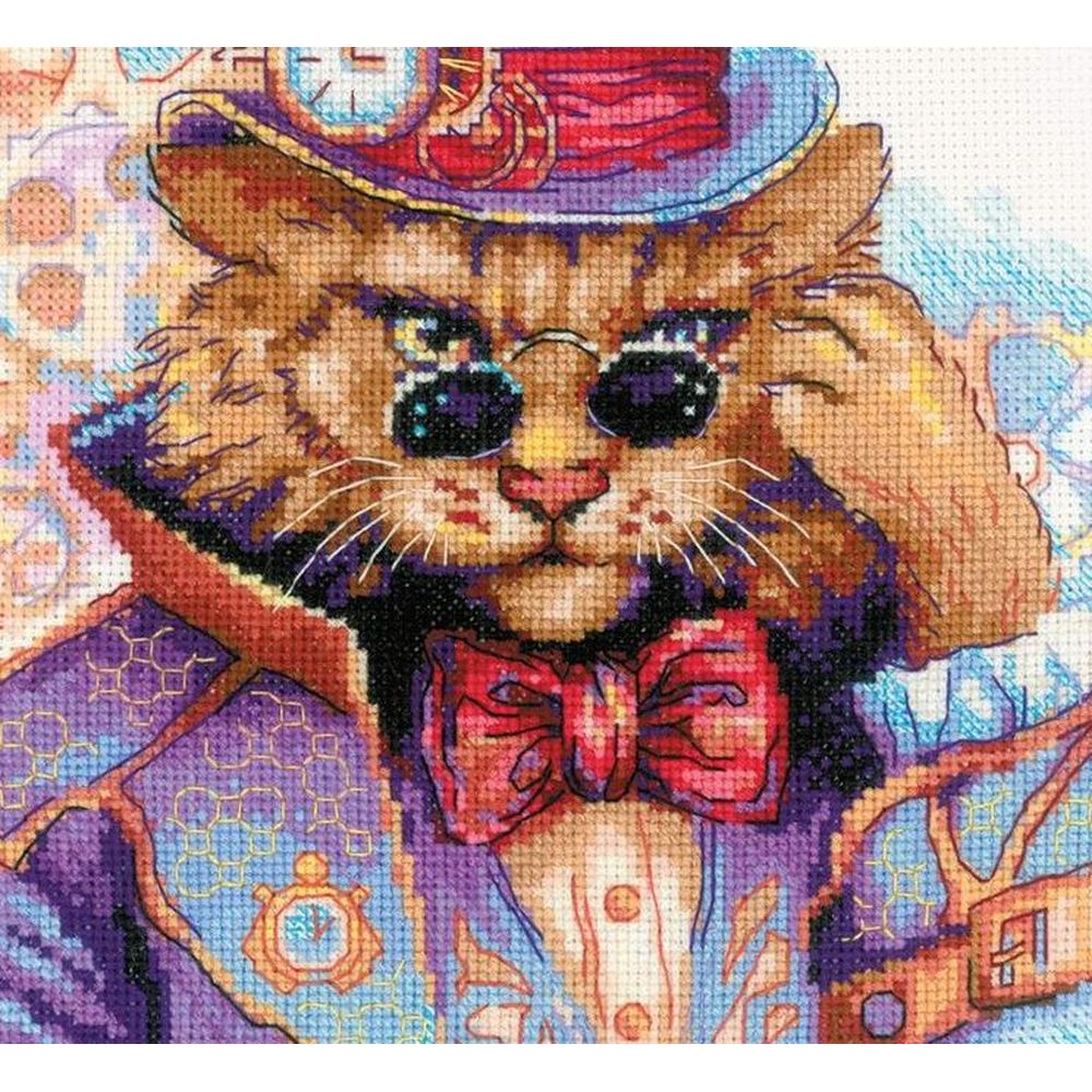 Riolis 2278  kit détaillé  Chat Steampunk