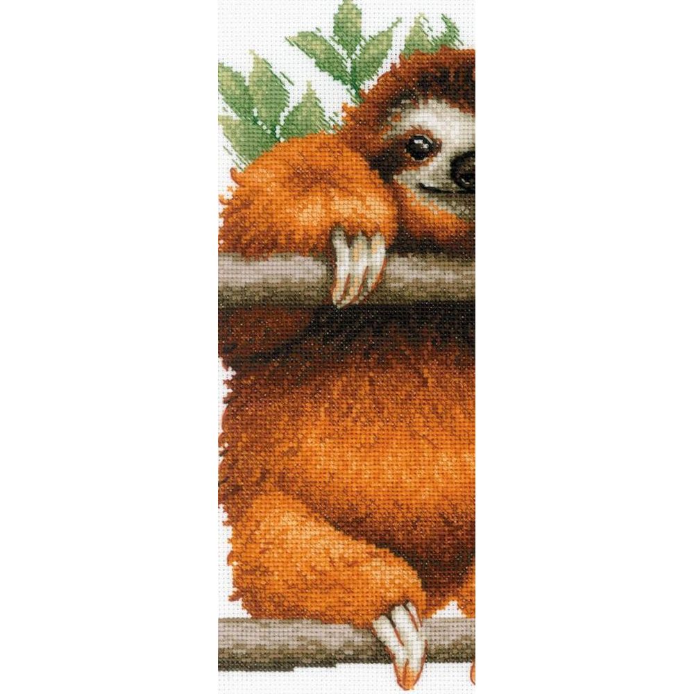 Riolis 2213  kit de broderie  point de croix  Paresseux