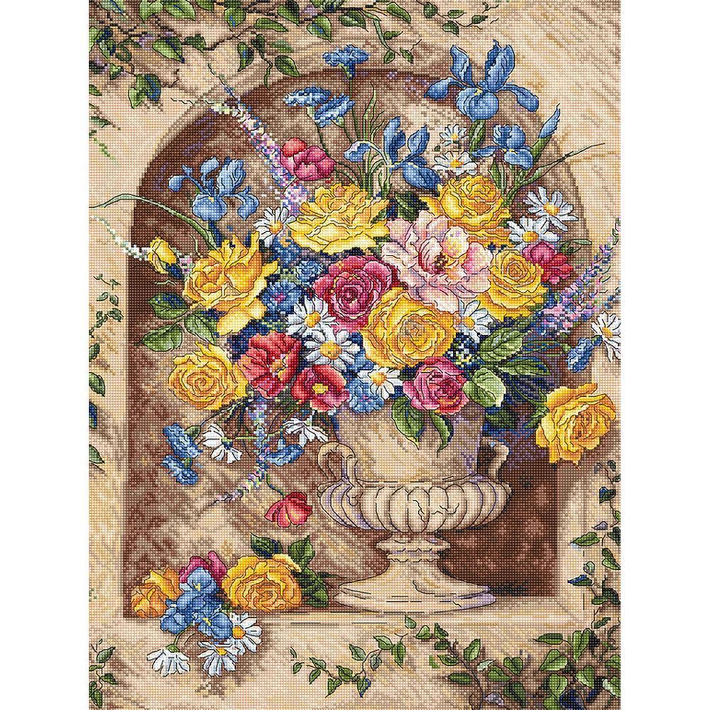 Letistitch L8079  kit point de croix  Alcôve Néo Classique