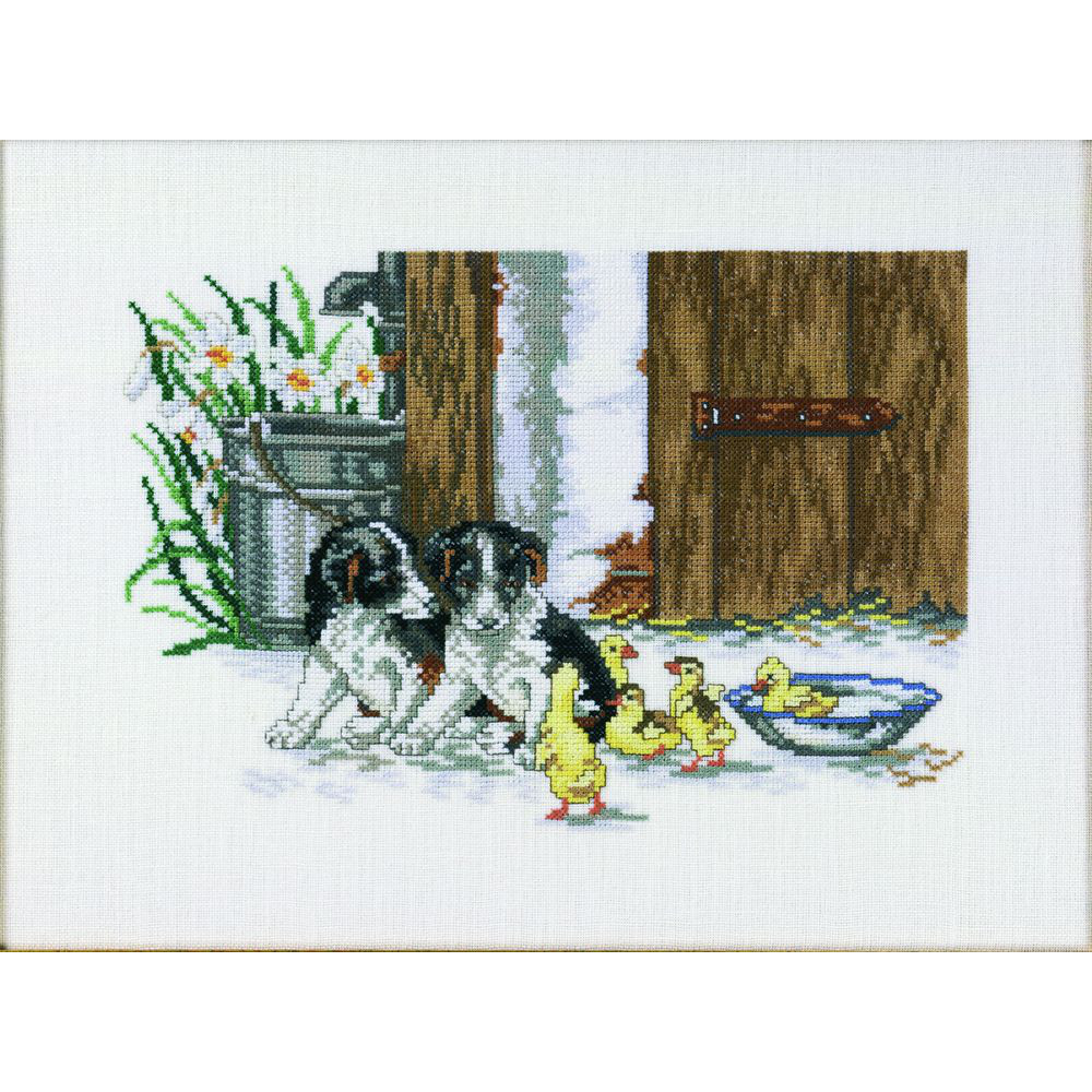 CHIOTS ET POUSSINS  EVA ROSENSTAND  12-993