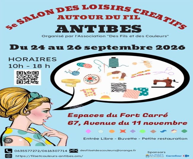 2026 salin 5 eme loisirs creatifs autour du fil antibes 06600