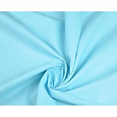 Tissu Coton uni Bleu turquoise clair  000512