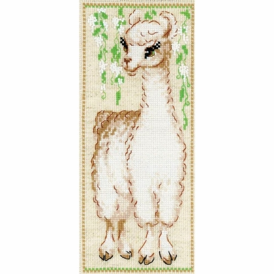 Riolis 1890 - kit point de croix compté - Alpaga - 1