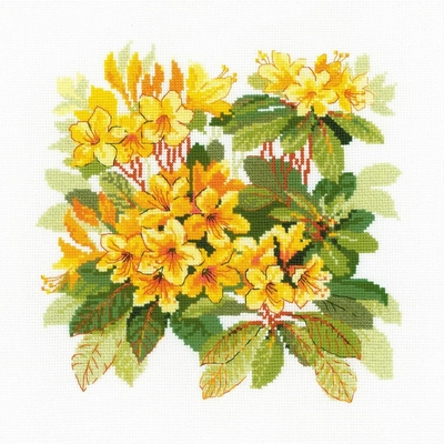 Riolis 1922 kit point de croix compté Rhododendron