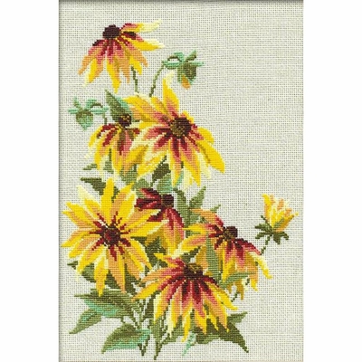 Riolis 901 kit point de croix compté Rudbeckia 1