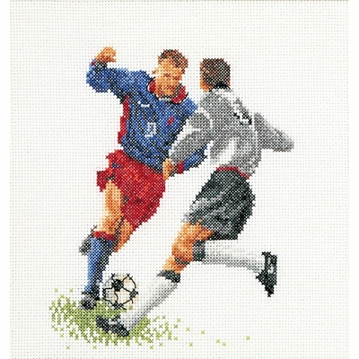 Thea Gouverneur 3030 kit point croix compté footballeur