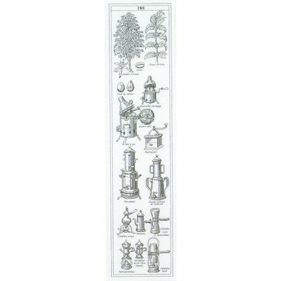 Thea Gouverneur 3028  kit point de croix compté  sampler café