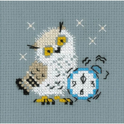 Riolis 1664  kit point croix compté  Réveil  4