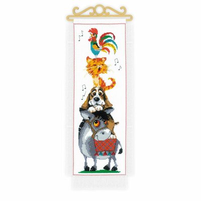 Riolis 1862  kit point de croix compté  Contes préférés
