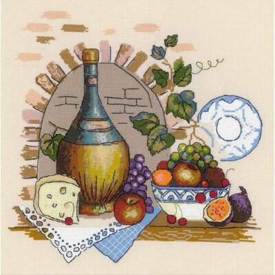 Riolis 1303  kit point croix  Nature morte