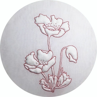 kit Boutis  Coquelicots  10506  Alvéo