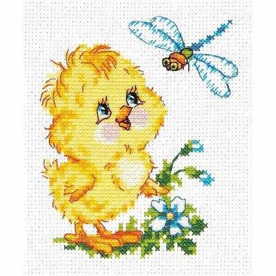 Chudo Igla  Magic Needle 20-08  kit point croix  Poussin