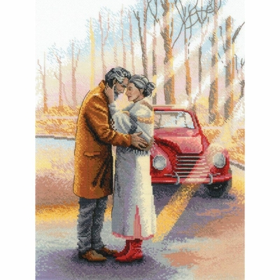 Riolis 2167  kit point croix  Histoire d'amour. Sagesse  2