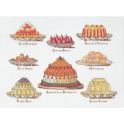 Thea Gouverneur 2096  kit point de croix  Assortiments de gâteaux