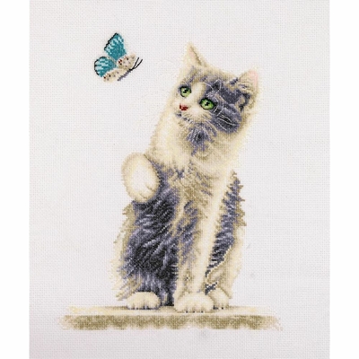 Dutch Stitch Brothers DSB013  kit point croix  Chat
