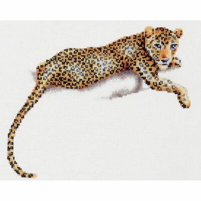 Dutch Stitch Brothers DSB004  kit point de croix Safari Léopard
