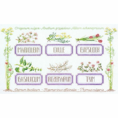 Thea Gouverneur 2076  kit broderie  point de croix  Samplers épices