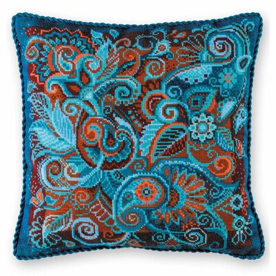 Riolis 2183  kit point croix  Coussin  Panneau Motifs Persans