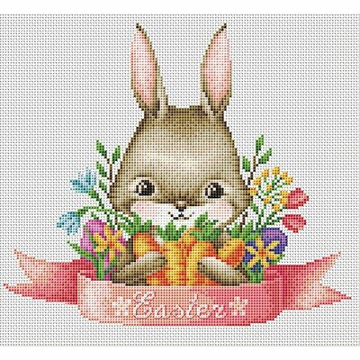 Dutch Stitch Brothers  DSB21  kit point croix  Carottes de Pâques