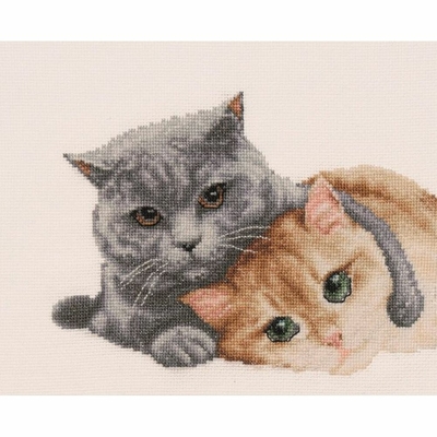 Dutch Stitch Brothers DSB026  kit point croix  chats