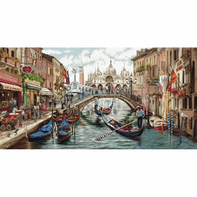 Luca-S BU5003  kit point de croix compté  Venice