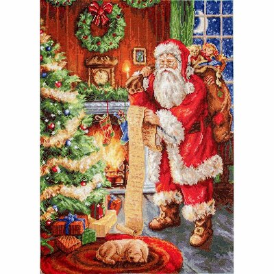 Luca-S B578  kit point de croix compté  Liste au Père Noël