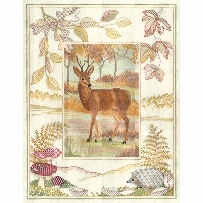 Bothy Threads WIL2  kit point croix  Faune Cerf