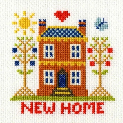 Bothy Threads XGC5  Nouvelle maison  kit point de croix