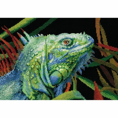 Riolis 2192  kit point croix  Express Iguane  2