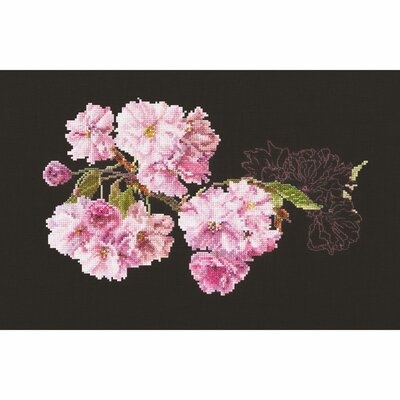 Thea Gouverneur 512-05   kit point de croix compté  Prunus
