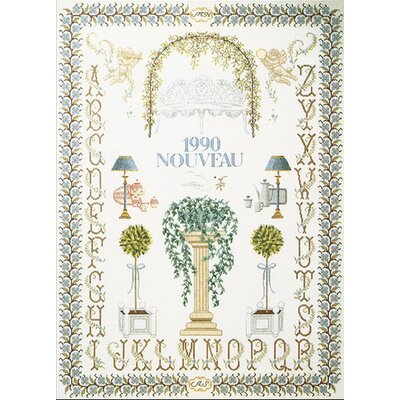 Thea Gouverneur 1090  kit point de croix compté  Sampler le jardin