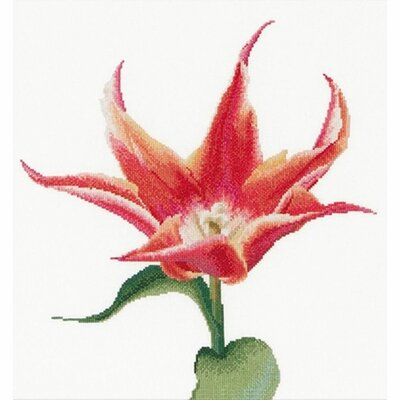 Thea Gouverneur 524  kit point croix compté  Tulipe lys