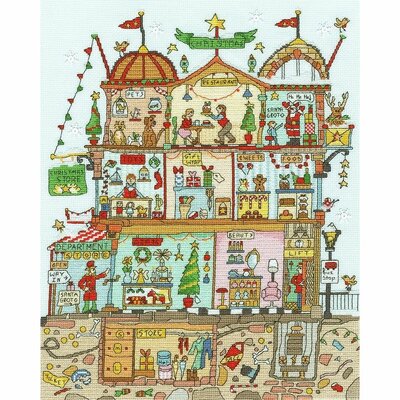 Bothy Threads  XCT38  kit point de croix compté  Christmas Department Store