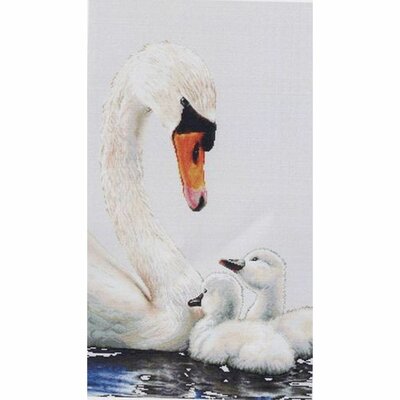Thea Gouverneur 606  kit point croix compté  Cygne