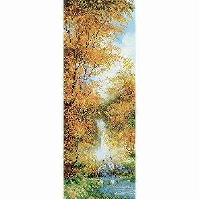 Nova Sloboda HHK6055  kit point croix avec perles  Cascade