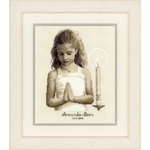 Communion fille Kit broderie point de croix de Vervaco code PN-0021554 en vente sur www.la-brodeuse.com