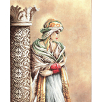 Moorish Woman Lanarte PN-0008035 - Kit broderie sur www.la-brodeuse.com