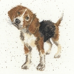 Bothy Threads XHD12 - Beagle - chien de chasse - kit point de croix compté - La-Brodeuse